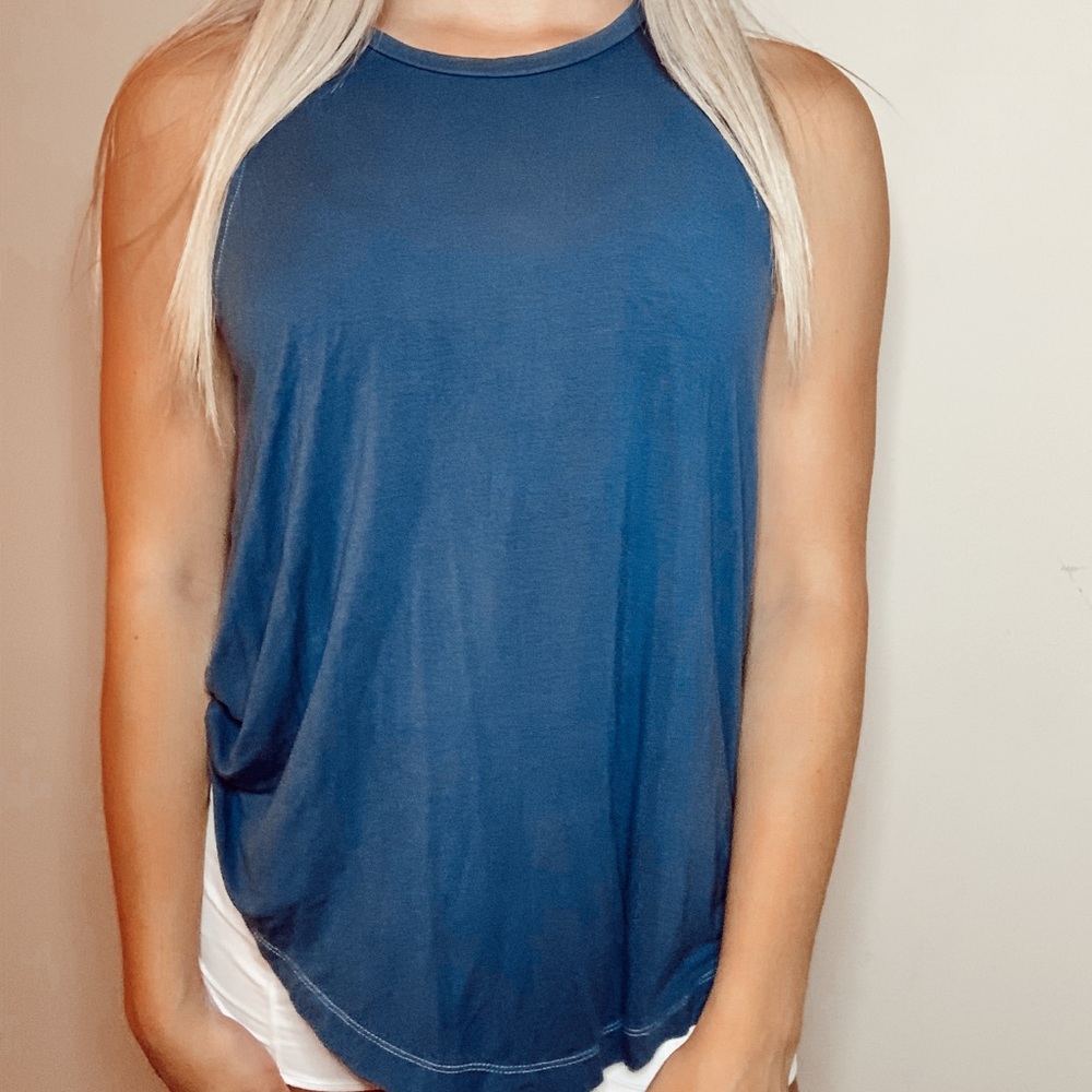 Racer back tank top